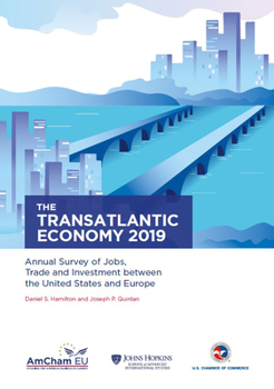 Paperback The Transatlantic Economy 2019: Annual Survey of Jobs, Trade and Investment Between the United States and Europe Book