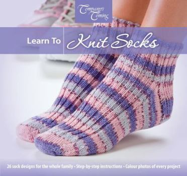 Spiral-bound Learn to Knit Socks Book