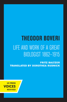 Paperback Theodor Boveri: Life and Work of a Great Biologist Book