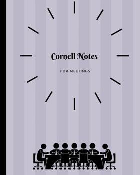 Paperback Cornell Notes for Meetings Book