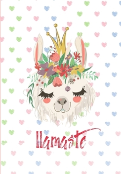 Paperback LLamaste: A llama lover's journal and notebook Book