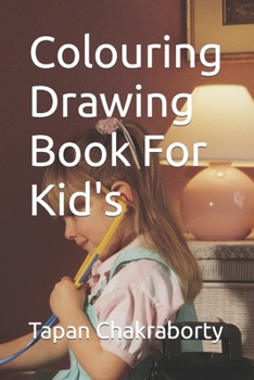 Paperback Colouring Drawing Book For Kid's Book