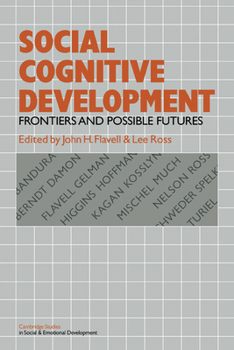 Paperback Social Cognitive Development Book