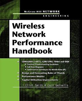 Paperback Wireless Network Performance Handbook Book