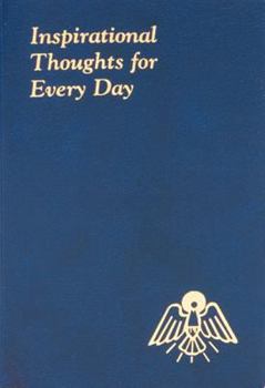 Hardcover Inspirational Thoughts for Every Day Book