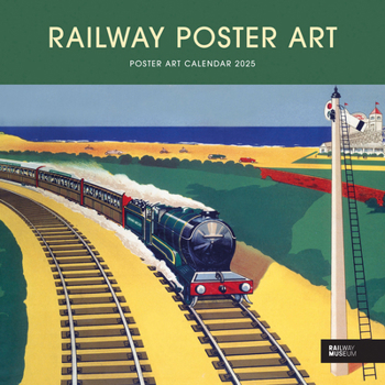 Calendar 2025 Railway Poster Art NRM Wall calendar Book
