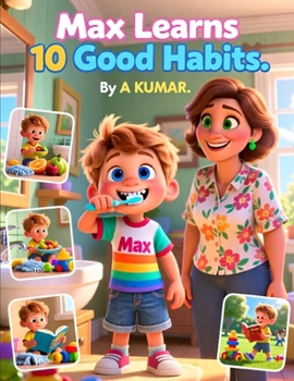 Paperback Max Learns 10 Good Habits Book