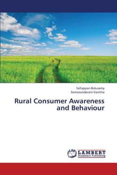 Paperback Rural Consumer Awareness and Behaviour Book