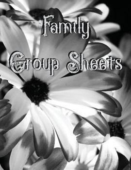 Paperback Family Group Sheets: Genealogy Research Aid to Note Husband and Wife's Name and Information and Their Children. Great to Take on Ancestry R Book