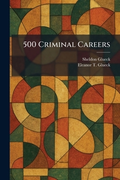 Paperback 500 Criminal Careers Book