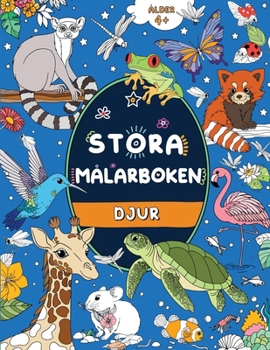 Paperback Stora målarboken: För barn i åldern 4+ [Swedish] [Large Print] Book