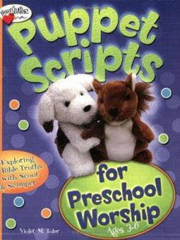 Paperback Puppet Scripts for Preschool Worship: Ages 3-6 Book