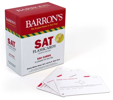 Cards SAT Flashcards: 500 Cards to Prepare for Test Day Book