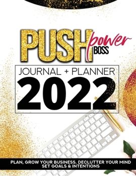 Paperback Push Power Boss Planner Original Edition 2022 Book