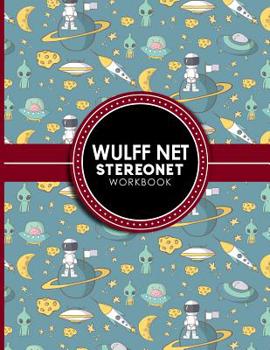 Paperback Wulff Net: Stereonet Workbook: Lower Hemisphere Graph For Plotting Geological Data For Geologist And Geology Students, Cute Space Book