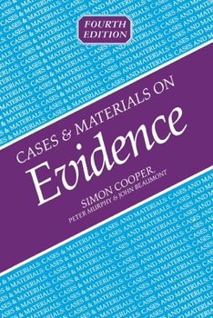 Paperback Cases and Materials on Evidence Book