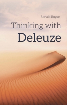 Hardcover Thinking with Deleuze Book