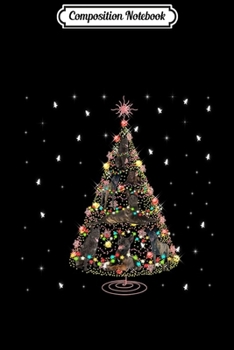 Composition Notebook: Dutch Shepherd Christmas Tree Funny Dog Lover Xmas Gifts  Journal/Notebook Blank Lined Ruled 6x9 100 Pages