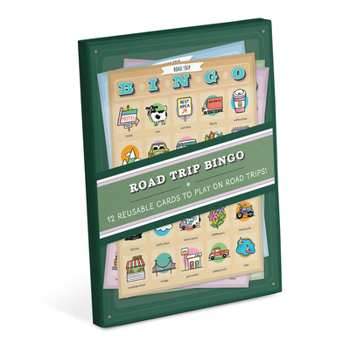 Hardcover Knock Knock Roadtrip Bingo, 12 Reusable Cards for Road Trips (Knock Knock Bingo) Book