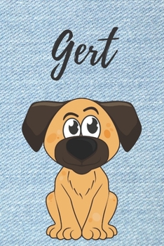 Paperback personalisiertes Notizbuch Hunde / Malbuch / Kritzelbuch / Tagebuch / Notizheft / Journal / DIN A5 / Geschenke Gert: individuelles personalisiertes bl [German] Book