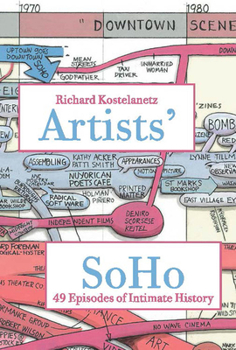 Paperback Artists' Soho: 49 Episodes of Intimate History Book