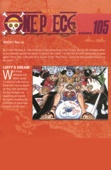 Library Binding Luffy's Dream. (One Piece, Vol. 105) Book