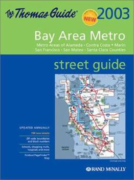 Spiral-bound Metropolitan Bay Area: Street Guide & Directory Book