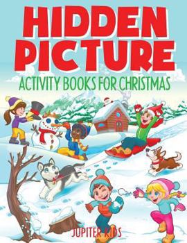 Paperback Hidden Picture Activity Books for Christmas Book