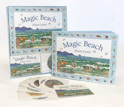 Paperback Magic Beach - Book and Memory Card Game Book
