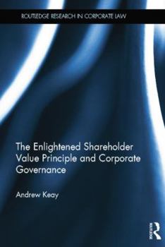Paperback The Enlightened Shareholder Value Principle and Corporate Governance Book