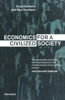 Hardcover Economics for a Civilized Society Book