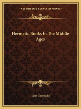 Paperback Hermetic Books In The Middle Ages Book