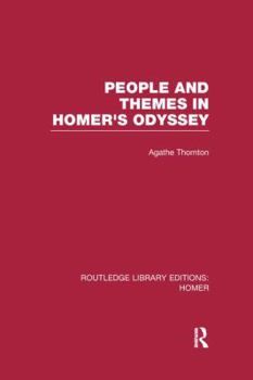 Paperback People and Themes in Homer's Odyssey Book