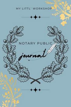 Paperback Notary Public Log Book