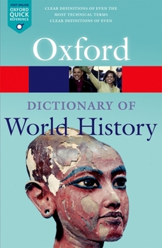 Paperback A Dictionary of World History Book