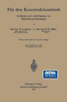 Paperback Für Den Konstruktionstisch: Leitfaden Zur Anfertigung Von Maschinenzeichnungen [German] Book