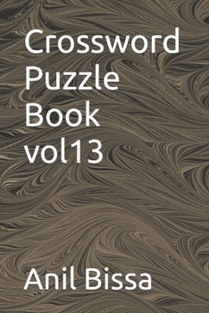 Paperback Crossword Puzzle Book vol13 Book