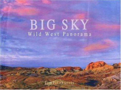 Hardcover Big Sky: Wild West Panorama Book