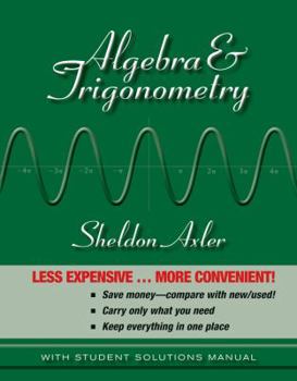 Loose Leaf Algebra and Trigonometry Book
