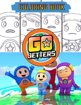 Paperback Go Jetters Coloring Book