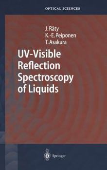 Hardcover Uv-Visible Reflection Spectroscopy of Liquids Book