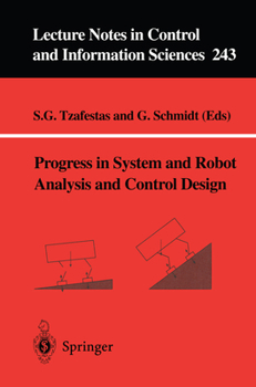 Paperback Progress in System and Robot Analysis and Control Design Book
