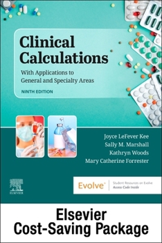 Paperback Drug Calculations Online for Kee/Marshall: Clinical Calculations: With Applications to General and Specialty Areas (Access Code and Textbook Package) Book