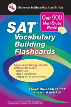 Paperback SAT(R) Vocabulary Builder Interactive Flashcards Book