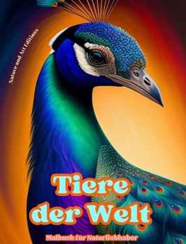 Tiere der Welt - Malbuch für Naturliebhaber - Kreative und entspannende Szenen aus der Tierwelt: Eine Kollektion kraftvoller Designs, die das Tierlebe