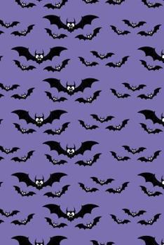 Paperback Bat Notebook: Blank Lined Journal, Softcover (6x9 Inches) with 120 Pages Book