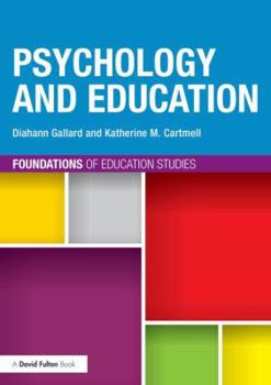 Paperback Psychology and Education Book
