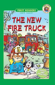 Paperback The New Fire Truck, Grades K - 1: Level 2 Book