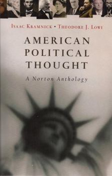 Paperback American Political Thought: A Norton Anthology Book