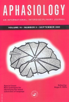 Paperback New Techniques for Identifying the Neural Substrates of Language: A Special Issue of Aphasiology Book